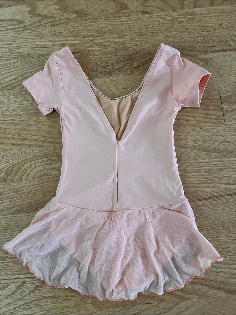 Wear Moi Ardesia Ballet Leotard with Skirt - Peach, size 6-8
